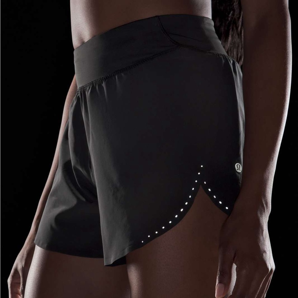 Lululemon Fast and Free Reflective High-Rise Classic-Fit Short 3"